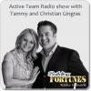 Peter Mingils interviews Christian and Tammy Gingras on The Active Team Radio Show on Building Fortunes Radio Picture